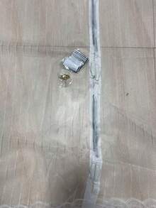 1 buah Tirai Tipis Magnetik Bergaris Putih dengan Tepi Bordir Renda, Desain Garis Vertikal, Pembatas Ruangan Anti Serangga Multifungsi untuk Ruang Tamu, Kamar Tidur, Dapur, Tirai Pintu Poliester Perekat Mandiri dan Dapat Dicuci - warna-warni - View 11