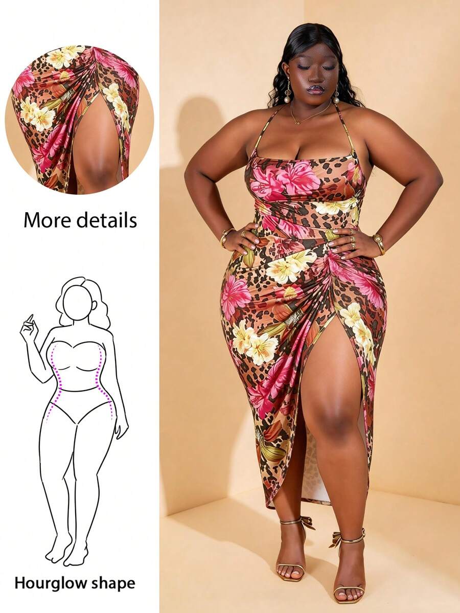 CurvyTilda Quần áo cỡ lớn dành cho nữ: Váy cưới, váy phù dâu, váy dự tiệc, váy hẹn hò, váy đi nghỉ mát, váy hè cỡ lớn dành cho nữ, váy hai dây cỡ lớn dành cho nữ, váy trang trí nơ, váy hè, váy dự tiệc thanh lịch, váy sinh nhật, váy ngày Valentine, váy đen, váy không tay xếp nếp, váy mùa thu dành cho nữ/ Trang phục nghỉ dưỡng cỡ lớn/ Váy không dây cỡ lớn/ Trang phục nghỉ dưỡng cho người có đường cong, váy dạ hội, dành cho dáng người đồng hồ cát. - Nhiều màu - Xem 1
