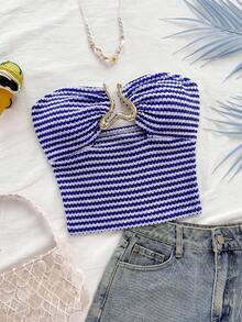 Blue and White