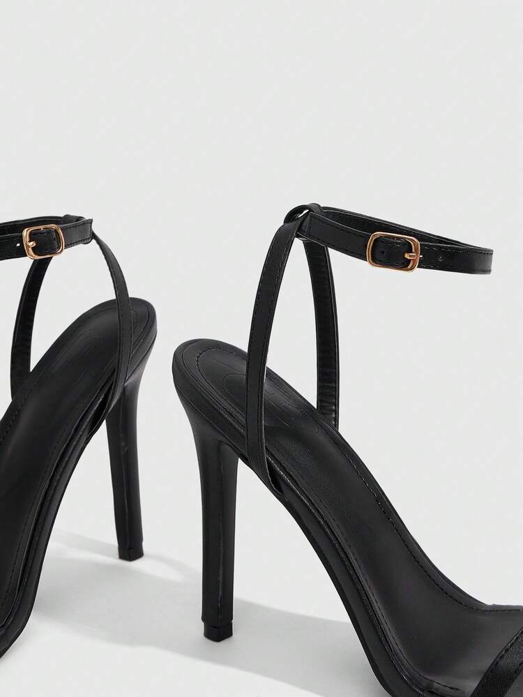 CUCCOO SZL Women's Elegant Minimalist Heeled Sandals For Commuting Valentine's Day Spring Shoes Prom Heels Summer Shoes