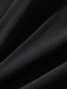 DAZY 1件装女士性感黑色连体泳衣，适合度假 - 黑色 - 查看 7