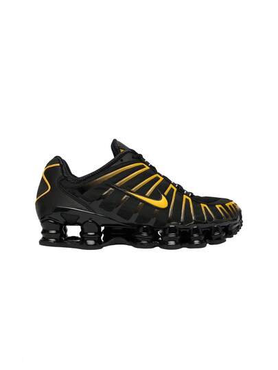 Nike Shox TL Men's Casual Athletic Shoes Black University Gold AV3595