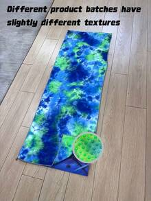 Non-Slip Hot Yoga Towel, Quick-Drying And Sweat-Absorbent, Machine Washable, Lightweight And Portable Fitness Mat, Available In Multiple Colors, Suitable For Bikram, Pilates And Yoga. - Multicolor - View 19