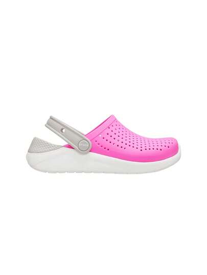 Crocs Literide Kids Clogs Pink White 205964