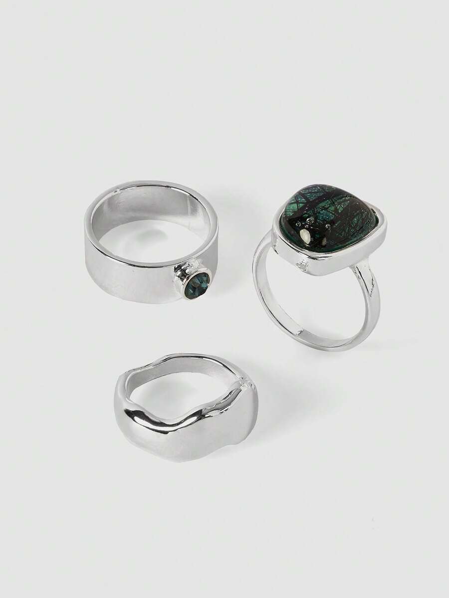 MortiRose Ring Set - Multicolor - View 1