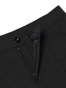 Core Aspect 1 chiếc quần tây nam dáng suông, màu xám đậm, cạp chun nhẹ, kiểu dáng công sở đa năng, thoải mái, thích hợp làm quà tặng cho bạn trai/chồng/kỷ niệm. - Màu xám đen - Xem 5