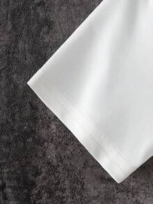 男童春夏两件套服装 - 印花黑色短袖T恤搭配工装裤，休闲百搭 - 綠色 - 查看 4