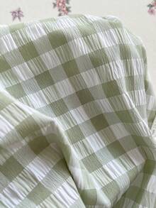 Elamini Quần short nữ màu xanh lá cây cạp thấp, trang phục đi biển, quần mùa hè, trang phục thường ngày khi đi biển, thời trang mùa xuân/hè. - màu xanh lá - Xem 7