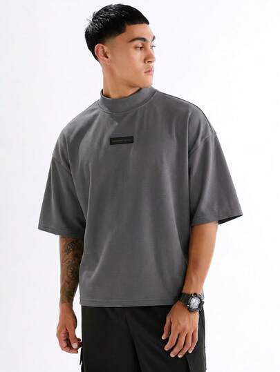 SWAVVY Men's Casual T-Shirt For Daily Commute, Summer