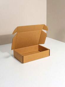 8Pcs Corrugated Cardboard Shipping Boxes, 3-Ply Multi-Size Postal Cartons, Durable Mailing Boxes For Small Business, Retail Product Packaging & Daily Shipping Use - Multicolor - View 9
