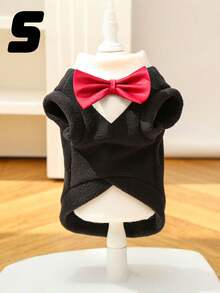 Golden Retriever Dog Clothing For Autumn And Winter, Corgi Cat Suit Pet Dress, Cat Clothes - Black - View 8