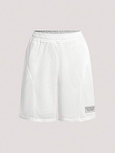 Driftmere Men's Casual Vacation Style Double Layer Sports Shorts