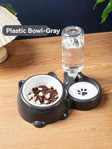 2-In-1 Elevated Tilted Pet Feeder With Stainless Steel Food & Water Bowls, Protects Pets Neck And Promotes Safer Eating & Drinking - multicolor - View 13
