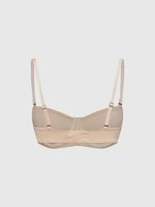 SHAPORA 3 pezzi/Set Reggiseni con ferretto da donna (Tono pelle + Bianco + Nero) - Multicolore - Visualizzare 11
