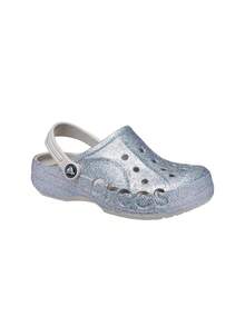 Crocs CLASSIC CLOG Kids' Clogs Comfortable Classic Durable Outdoor Walking Vacation Silver 207015-040 - Silver - View 2