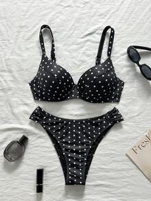 Costavie Bộ bikini 2 món họa tiết da báo gợi cảm, có đệm mút nâng ngực, thích hợp mặc đi biển mùa hè cho nữ. - Đen và trắng - Xem 5
