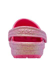 Crocs CLASSIC CLOG Kids' Clogs Classic Comfortable Breathable Daily Weekend Travel 210985-6ZQ - Gold Pink - View 3