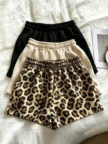 Resyla 3pcs/Set Women Casual Loose Shorts, Suitable For Sports, Daily Wear, Dating - Multicolor - View 2
