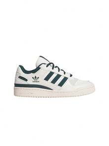 Adidas Forum Low CL Women's Shoes Cloud White / Aurora Ivy / Wonder White JQ0207 - White Green - Xem 1