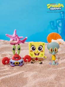 SpongeBob SquarePants | Joivida 3/4/6pcs Cute Cartoon Animal Shape Refrigerator Magnet Set, Colorful Strong Magnetic Design, Adorable Kitchen Home Decor, Great For Fridge, Office Whiteboard, School Locker, Funny Gift For Anniversary, Birthday Or Holiday - one-size - View 13