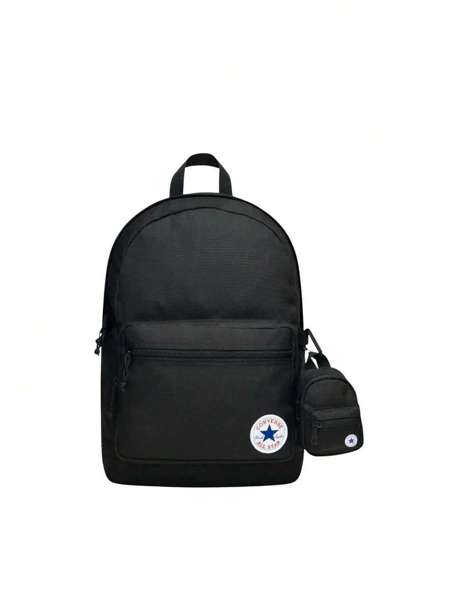 Converse Kinder Go 2 Kids Backpacks Black - 黑色 - 查看 1