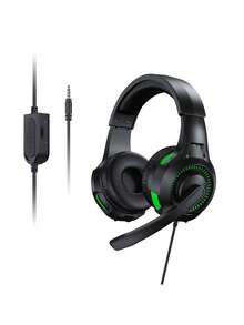 Teckwe Auriculares con micrófono con cable montados en la cabeza para juegos, con reducción de ruido, 3.5mm AUX para PC, Android, portátil y tableta - Ver 7