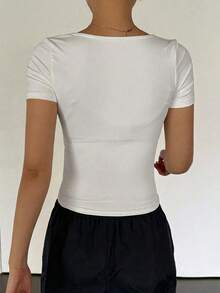Women T-Shirts - White 12 - View 6