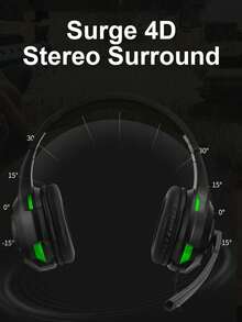Teckwe Auriculares con micrófono con cable montados en la cabeza para juegos, con reducción de ruido, 3.5mm AUX para PC, Android, portátil y tableta - Ver 5