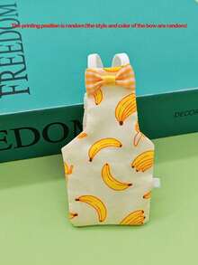 1 pieza Traje lindo de loro, bolsa para pañales, pañal para loro apto para loros, cacatúas, palomas - Ropa protectora lavable y reutilizable para pájaros pequeños (La posición de la impresión es aleatoria) - Multicolor - Ver 19