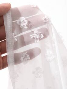 DAZY 女款純色紋理露背掛脖上衣校園風 - 米色 - 查看 8