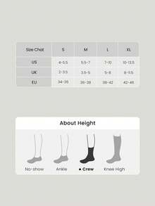 GLOWMODE 2 pares de calcetines cómodos de algodón con efecto de caída para uso diario y gimnasio - Blanco - Ver 7