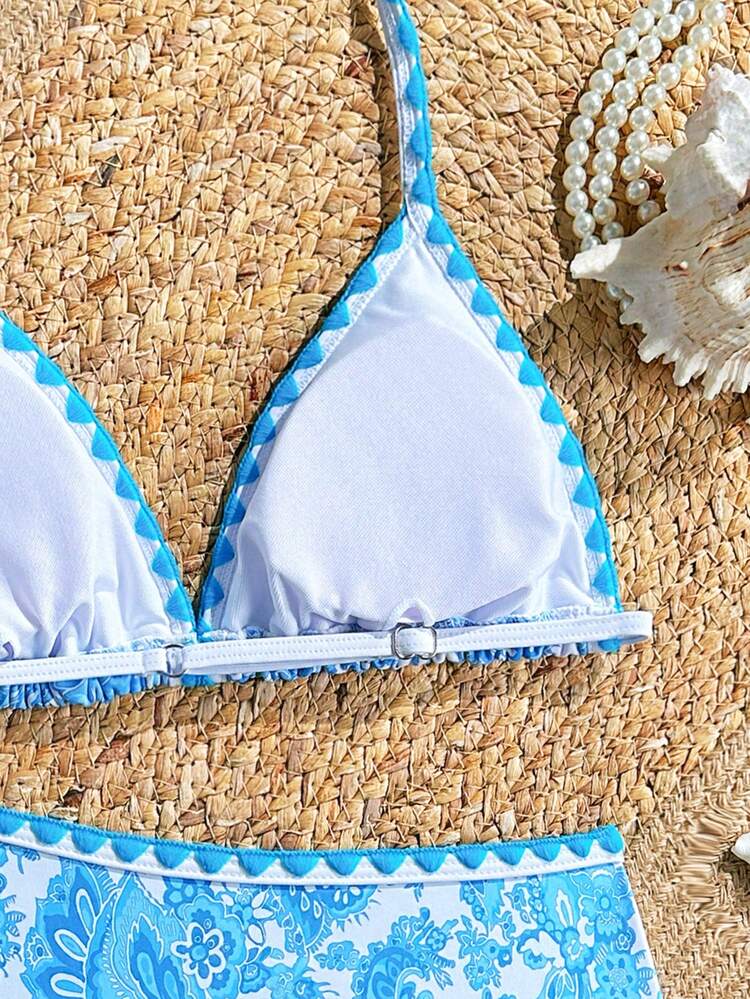 Lance Home 5 Sets Mini Handmade Fashion Soft Beach Bikini Pool Summer Beach Swimwear for 11.5 Inch Doll Toys 29 cm (5 Bathing Suits + 5 Slippers + 2 Lifebuoys
