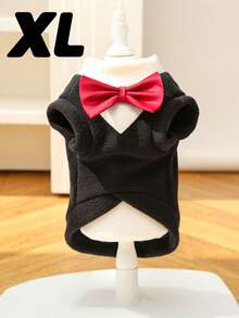 Golden Retriever Dog Clothing For Autumn And Winter, Corgi Cat Suit Pet Dress, Cat Clothes - Black - View 7