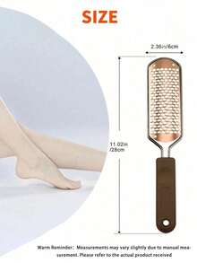 Foot File Foot Scrubber Pedicure - Callus Remover For Feet Professional Grater Rasp Foot Scraper Corns Callous Removers Cracked Dead Skin Remover For Dry And Wet Feet - multicolor - View 9