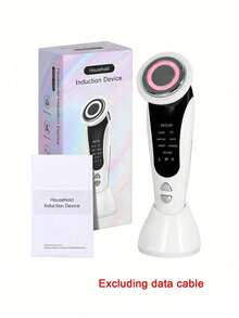 JMMO 7-Color LED Handheld Beauty Device, 400 MAh Facial And Neck Massager, Constant Temperature Vibration, Three Level Adjustment, Ergonomic Design, Preferred For Home Beauty, Ideal Gift For Family And Friends(Data Cable Not Included). - Multicolor - View 9
