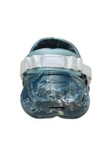 Crocs Echo Marbled Women's Clogs Black Sand/Multi 208454 - Black and Blue and Silver - View 4