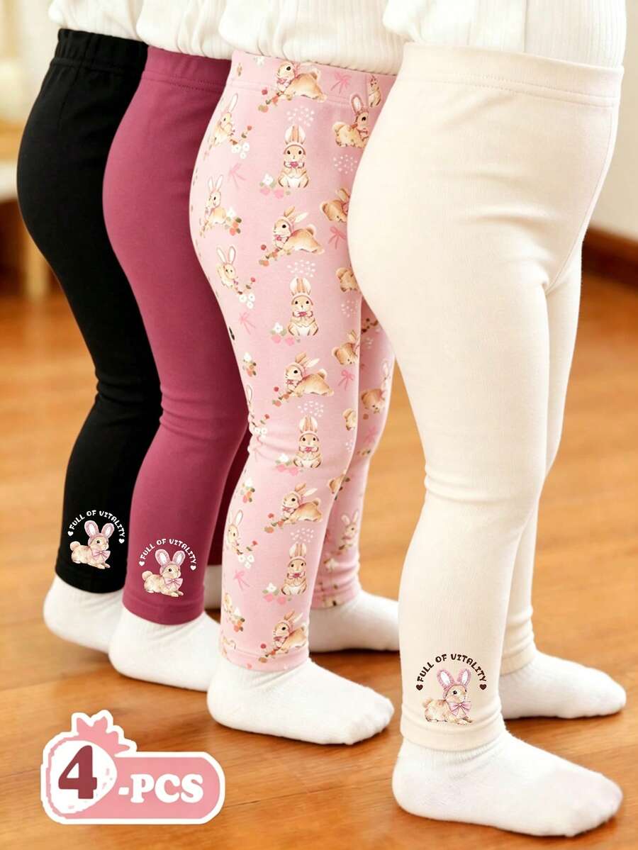 [Random 4pcs Sent]Spring/Summer Series, Dopamine Cream Spring/Summer Color Palette, Bohemian Style Floral, Daisy, Plant, Bow Pattern,