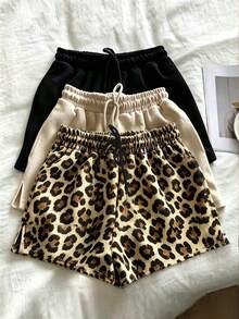 Resyla 3pcs/Set Women Casual Loose Shorts, Suitable For Sports, Daily Wear, Dating - Multicolor - View 4
