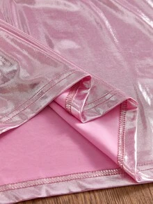 NORVETH Áo thun nam tay ngắn cổ tròn thời trang dự tiệc, mùa hè - Hồng - Xem 6