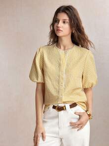 Women Tops - Goose Yellow - View 2