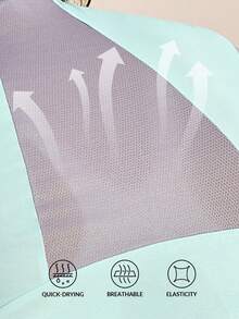 Exploreva Mint Green Women's Short Sleeve Cycling Jersey - Mint Green - View 8