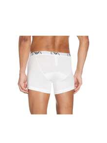 Emporio Armani 2 Pack Men's Boxers - White - View 3