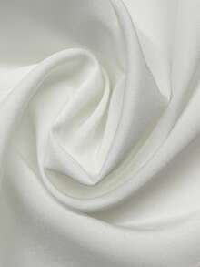 EMERY ROSE CURVE Plus Size Women Fashion Versatile Lace Patchwork Ruffle Tie Blouse - White - View 6