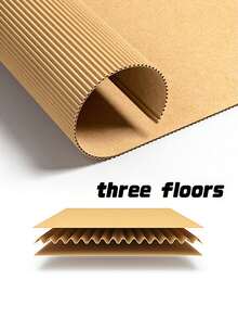 8Pcs Corrugated Cardboard Shipping Boxes, 3-Ply Multi-Size Postal Cartons, Durable Mailing Boxes For Small Business, Retail Product Packaging & Daily Shipping Use - Multicolor - View 5