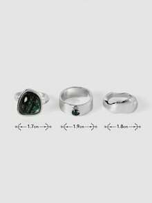MortiRose Ring Set - Multicolor - View 6