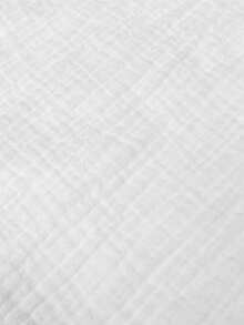 Maweii Quần cotton dáng rộng thanh lịch thường ngày dành cho nữ cỡ lớn - trắng - Xem 7