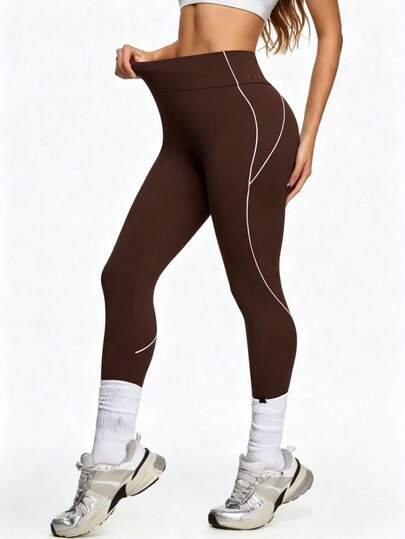 Eassivo Eassivo Leggings de cintura alta para uso diario y fitness para mujeres