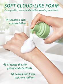 Slow Sunday Centella Asiatica Soothing Foam Cleanser, Centella Asiatica, Deep Cleansing, Soothing, And Moisturizing The Skin, K Beauty, Good Choice For Vacation, Beach, Travel Essentials, Suitable For Summer Skin Care - Vệ sinh sâu - Xem 3