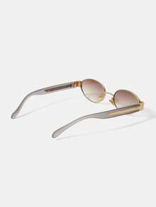 MOTF PREMIUM VINTAGE OVAL FRAME METAL S OLD MONEY WIND GRADIENT - Gradient brown - View 8
