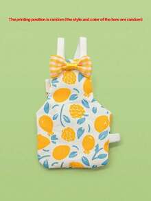 1 pieza Traje lindo de loro, bolsa para pañales, pañal para loro apto para loros, cacatúas, palomas - Ropa protectora lavable y reutilizable para pájaros pequeños (La posición de la impresión es aleatoria) - Multicolor - Ver 21